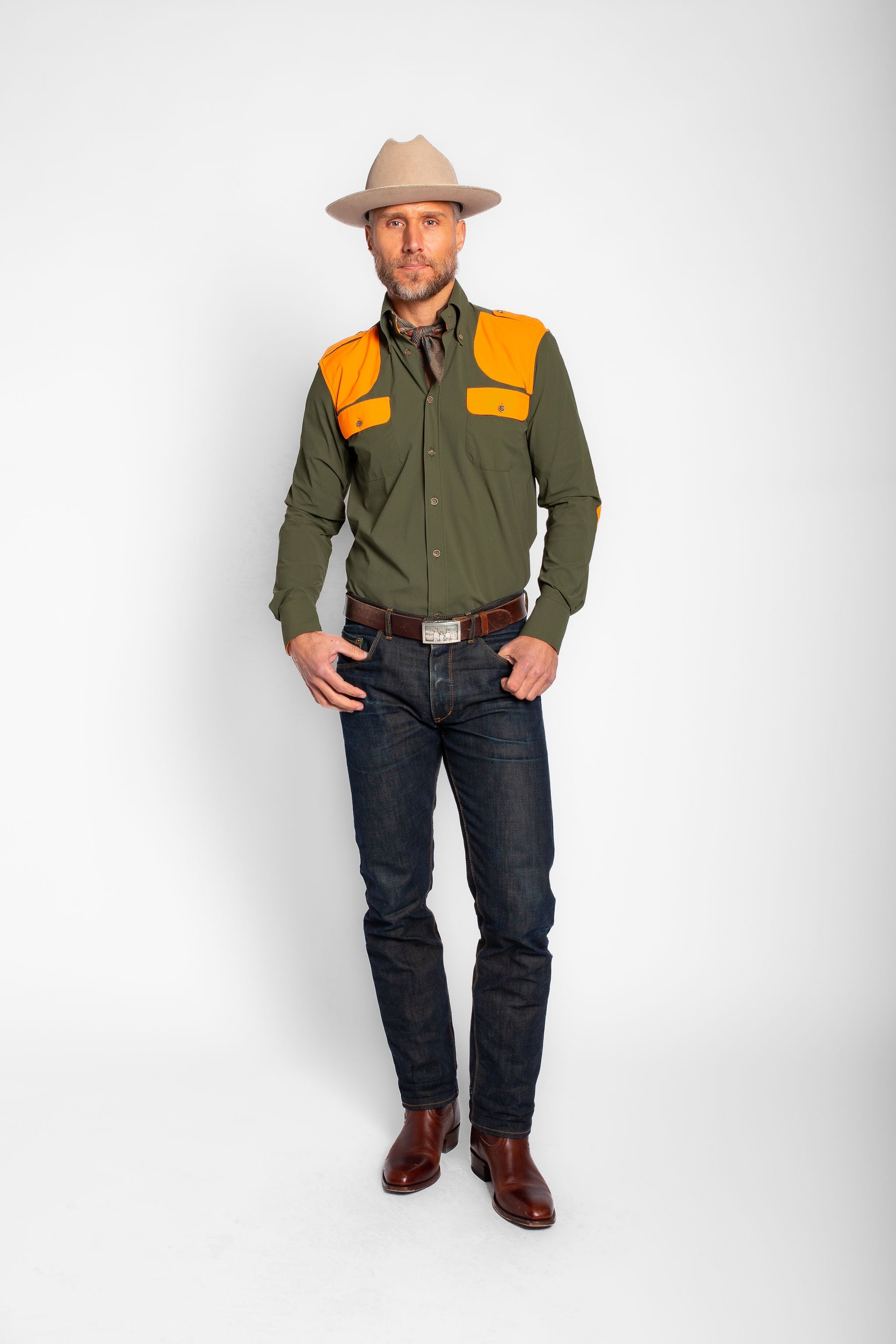 JD Performance Field Shirt in Green