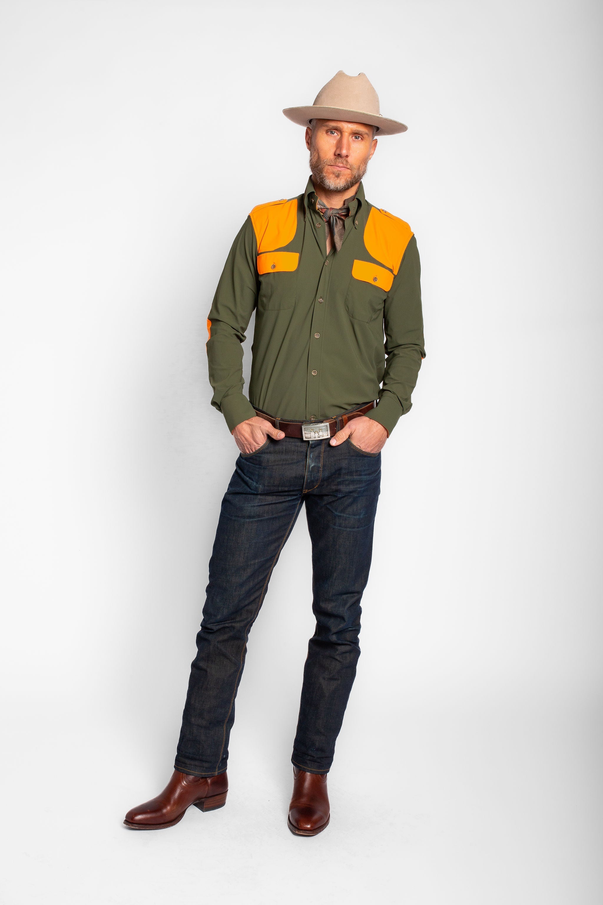 JD Performance Field Shirt in Green