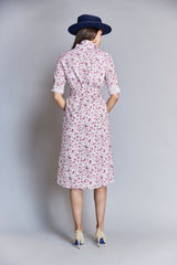 Kate Dress Long in Camp Print