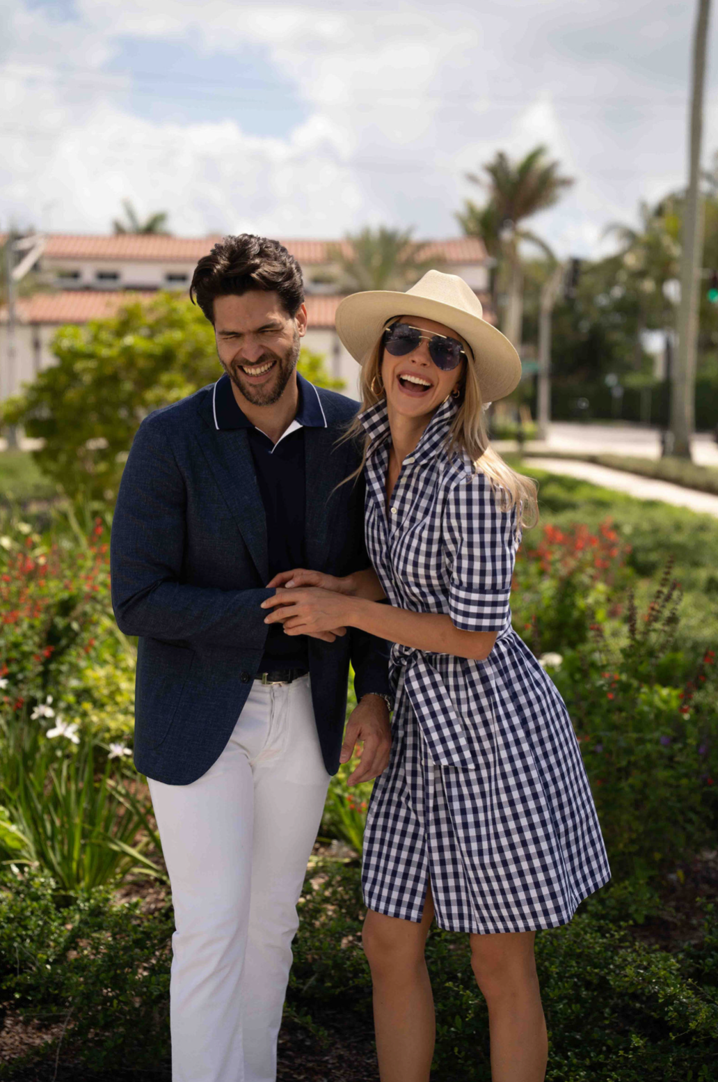 HGIRL Coupe Dress in Navy Gingham Hadleighs Palm Beach HGIRL Coupe Dress in Navy Gingham Hadleighs Palm Beach