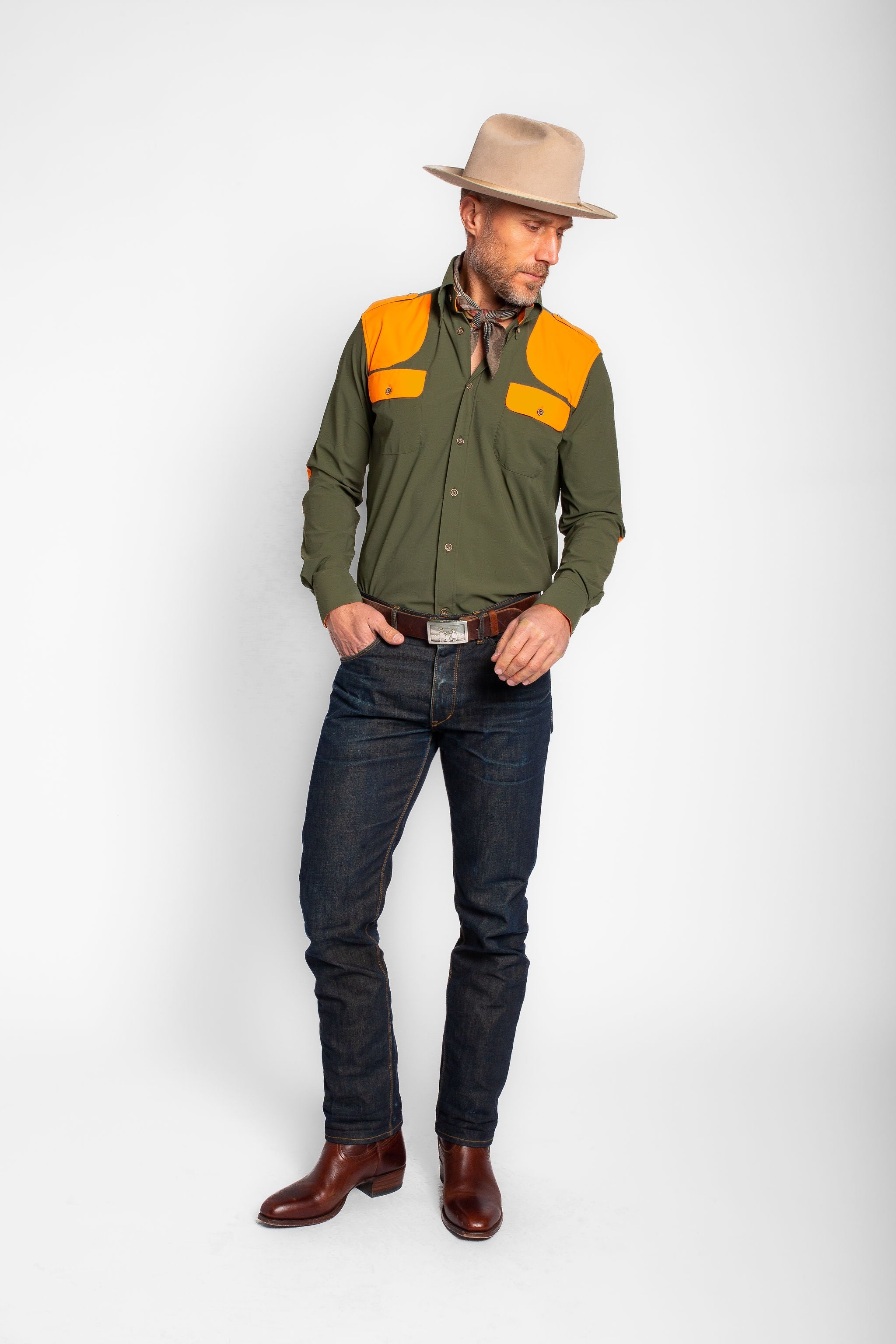 JD Performance Field Shirt in Green