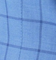 James Jacket in Blue Windowpane